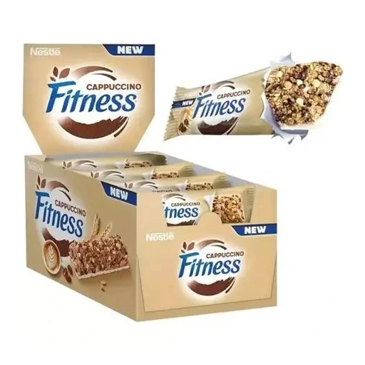 نستله فیتنس بار کاپوچینو پک  Fitness Cappuccino 16x
