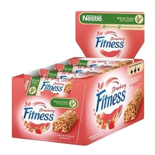 نستله فیتنس بار توت فرنگی پک  Fitness Strawberry 16x