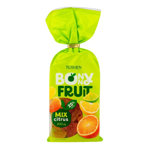 پاستیل شکری روشن مخلوط مرکبات Roshen Bonny Fruit Citrus