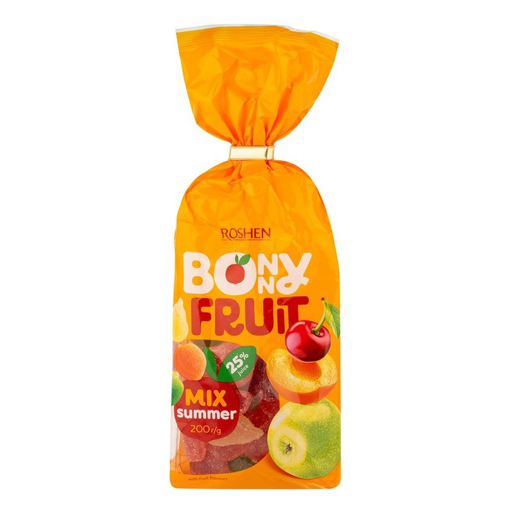 پاستیل شکری روشن میوه های تابستانی Roshen Bonny Fruit Summer