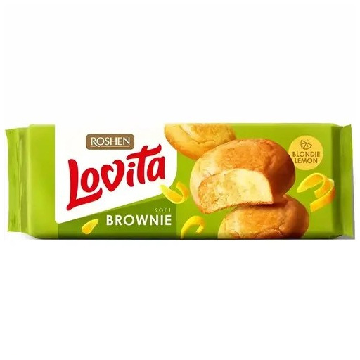 کیک برانی لاویتا روشن لیمویی Roshen Lovita